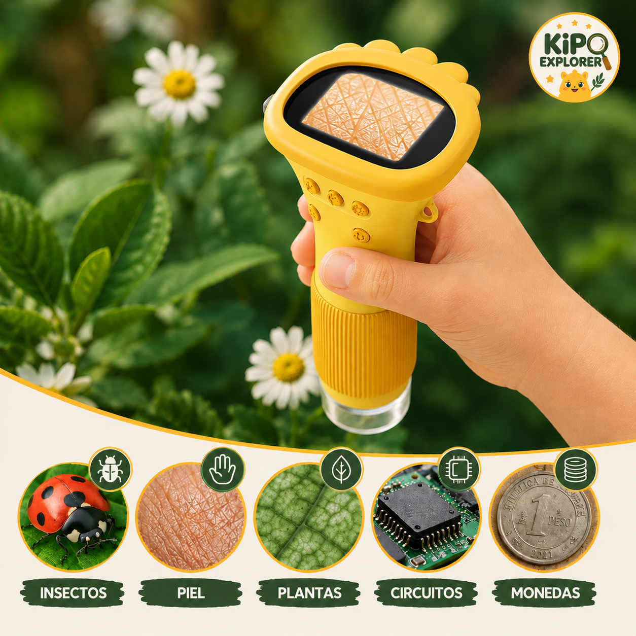 KipoExplorer™️ Microscopio Digital